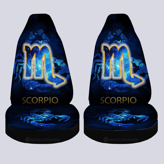 Scorpio Car Seat Covers Custom Zodiac Car Accessories - Gearcarcover - 2