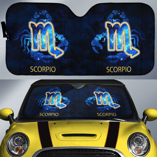 Scorpio Car Sunshade Custom Zodiac Car Interior Accessories - Gearcarcover - 1