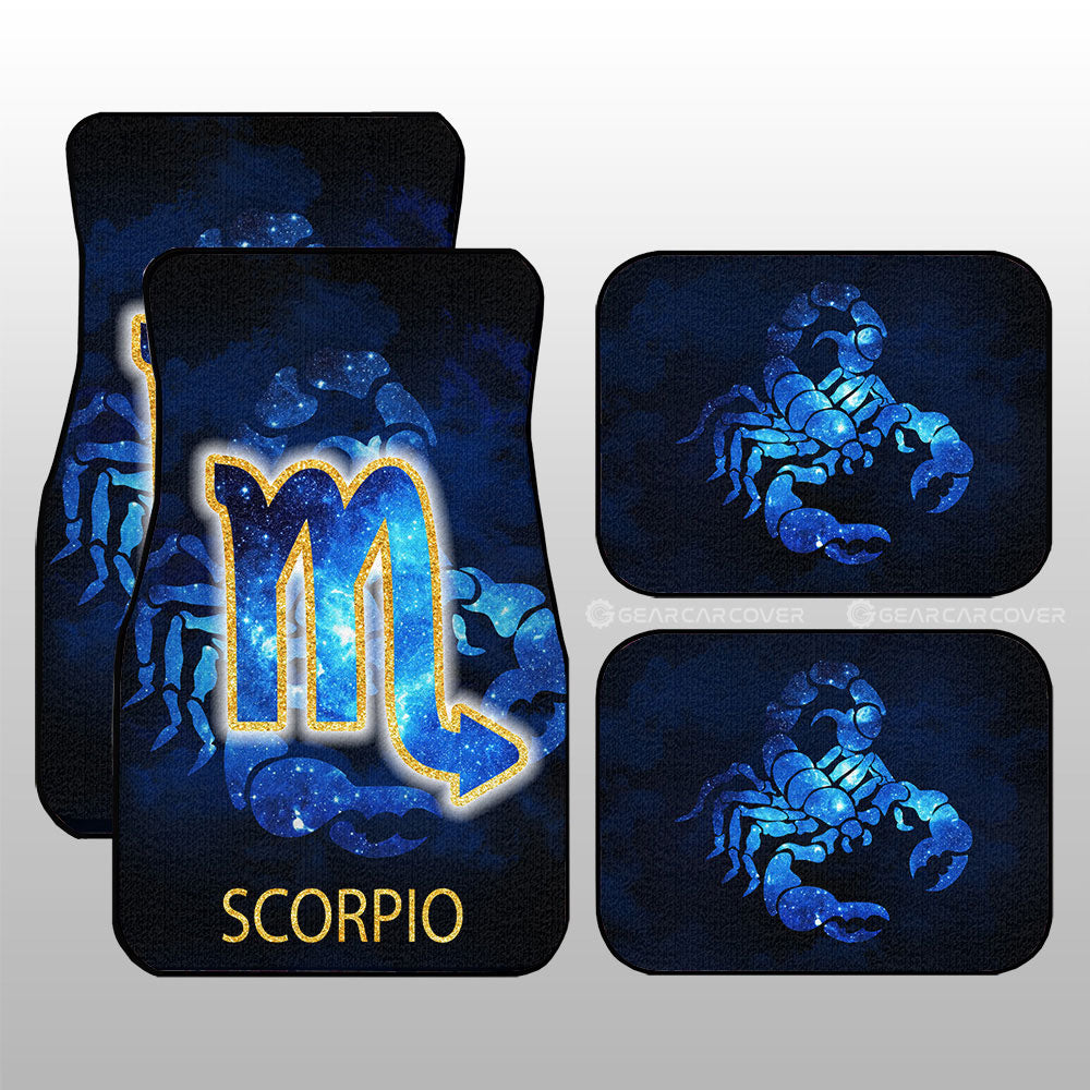 Scorpion Car Floor Mats Custom Zodiac Car Accessories - Gearcarcover - 3