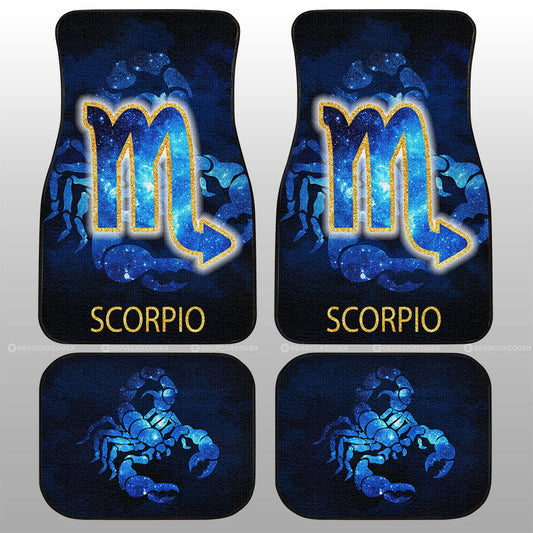 Scorpion Car Floor Mats Custom Zodiac Car Accessories - Gearcarcover - 1