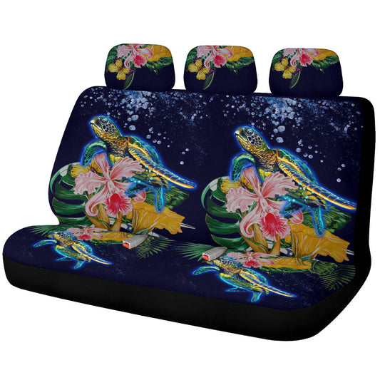 Sea Turtle Car Back Seat Covers Custom Car Accessories - Gearcarcover - 1