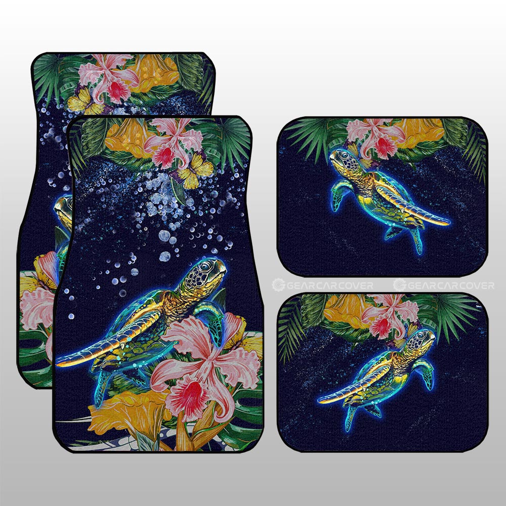 Sea Turtle Car Floor Mats Custom Car Accessories - Gearcarcover - 1