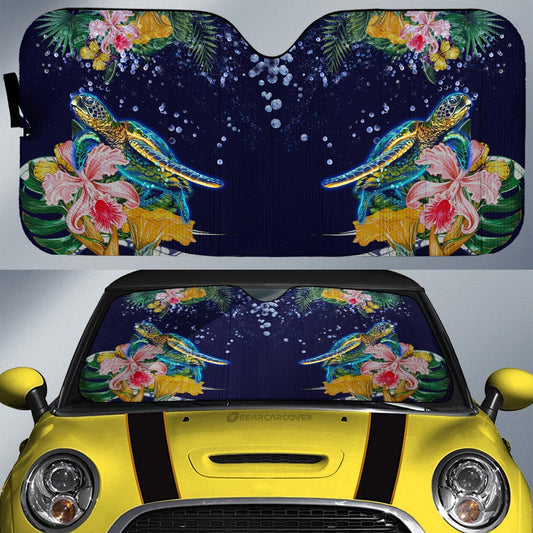 Sea Turtle Car Sunshade Custom Car Accessories - Gearcarcover - 1