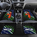 Seattle Seahawks Car Floor Mats Custom Car Accessories For Fans - Gearcarcover - 2
