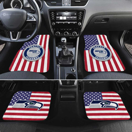 Seattle Seahawks Car Floor Mats Custom Car Decor Accessories - Gearcarcover - 2
