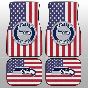 Seattle Seahawks Car Floor Mats Custom Car Decor Accessories - Gearcarcover - 1