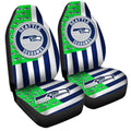 Seattle Seahawks Car Seat Covers Custom US Flag Style - Gearcarcover - 3