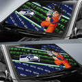 Seattle Seahawks Car Sunshade Custom Car Interior Accessories - Gearcarcover - 2
