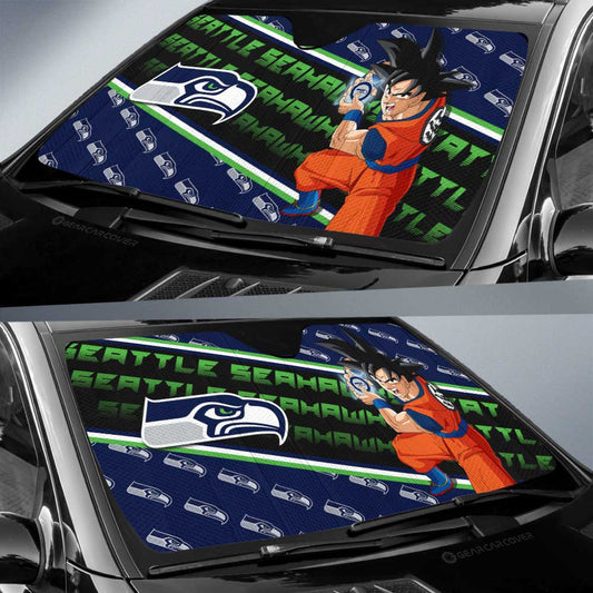 Seattle Seahawks Car Sunshade Custom Car Interior Accessories - Gearcarcover - 2