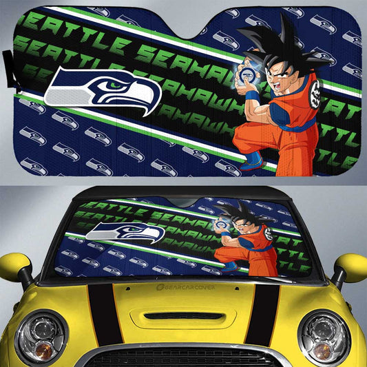 Seattle Seahawks Car Sunshade Custom Car Interior Accessories - Gearcarcover - 1