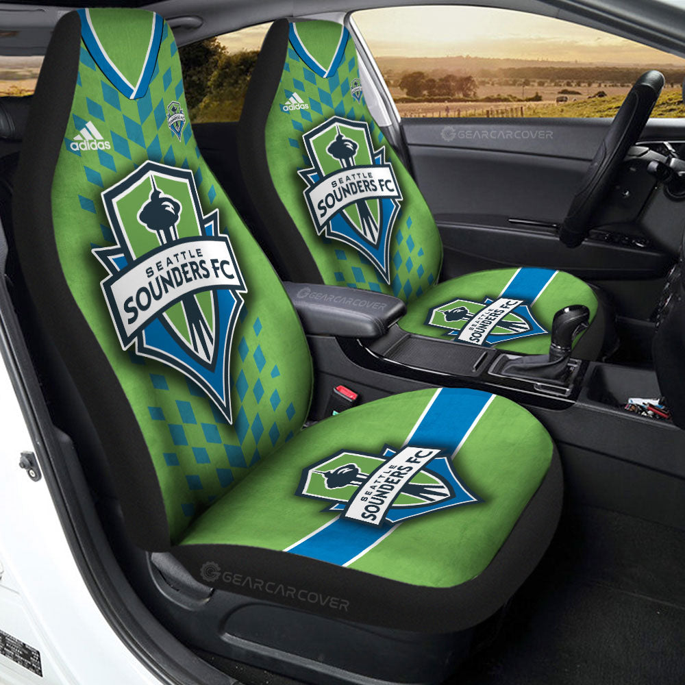 Seattle Sounders FC Car Seat Covers Custom Car Accessories For Fans - Gearcarcover - 3