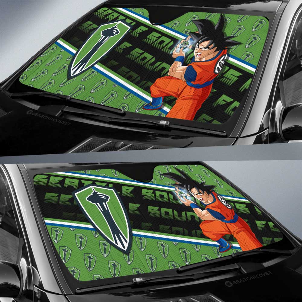 Seattle Sounders FC Car Sunshade Custom Car Interior Accessories - Gearcarcover - 2