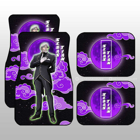 Sebas Tian Car Floor Mats Custom Overlord Anime Car Accessories - Gearcarcover - 1