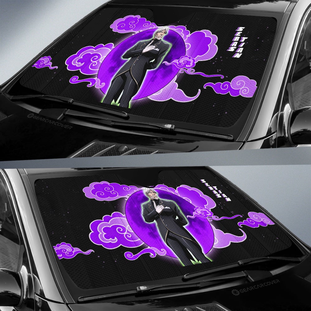 Sebas Tian Car Sunshade Custom Overlord Anime Car Accessories - Gearcarcover - 2