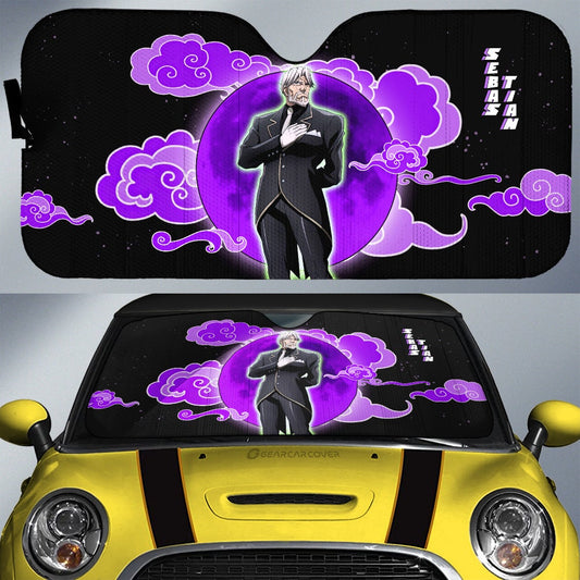 Sebas Tian Car Sunshade Custom Overlord Anime Car Accessories - Gearcarcover - 1