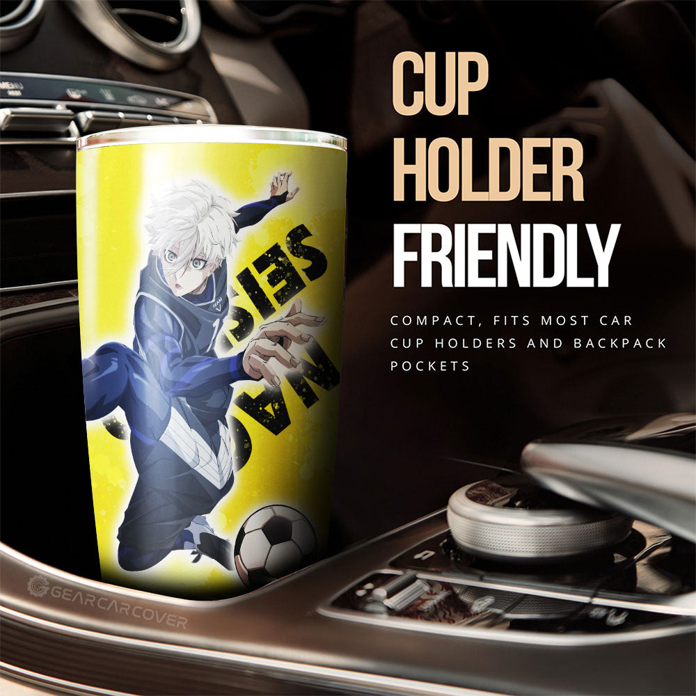 Seishiro Nagi Tumbler Cup Custom Blue Lock Anime - Gearcarcover - 2