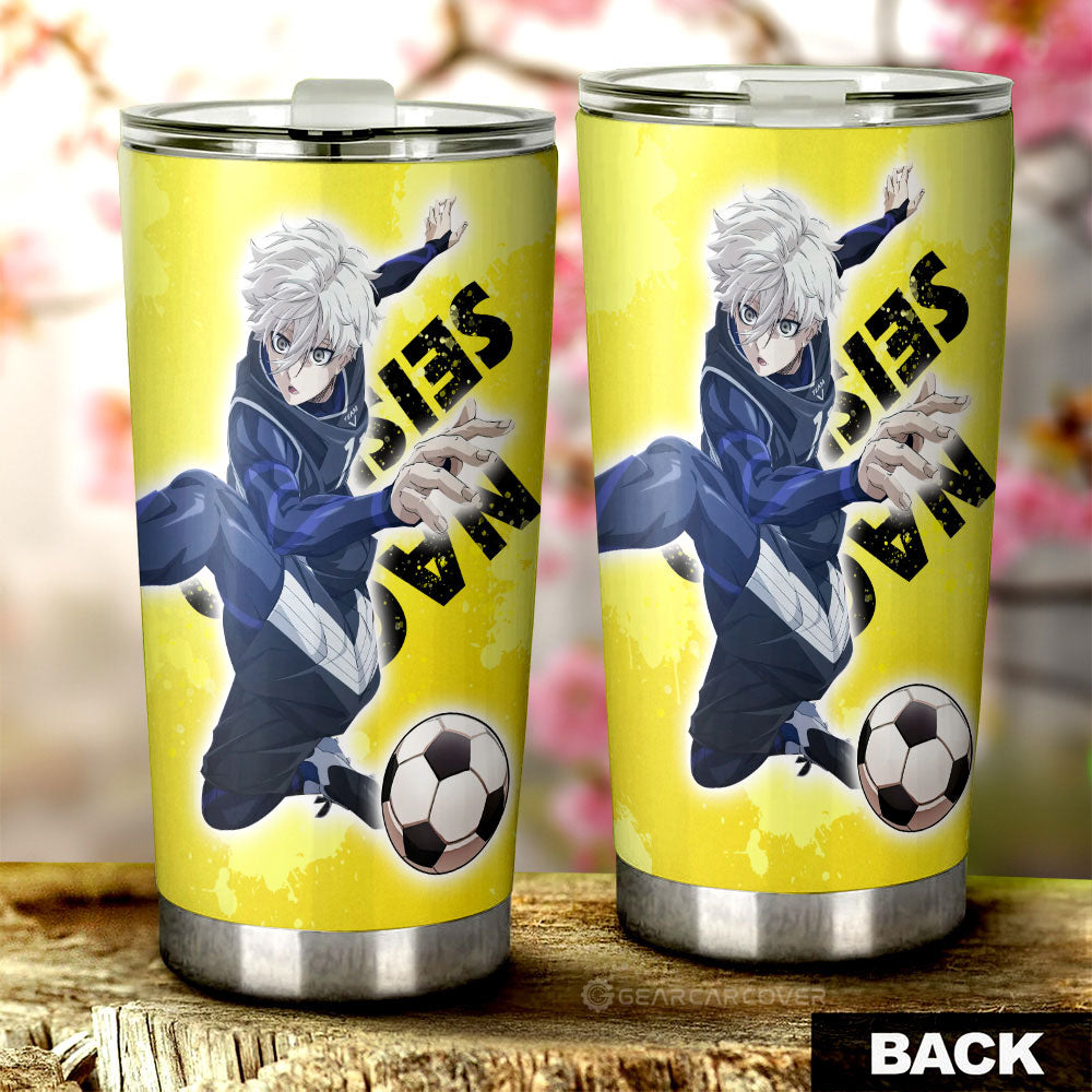 Seishiro Nagi Tumbler Cup Custom Blue Lock Anime - Gearcarcover - 3