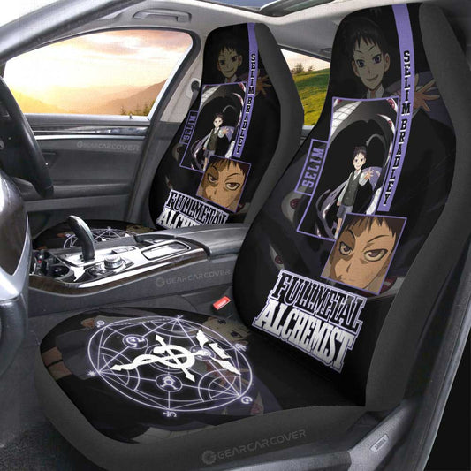 Selim Bradley Car Seat Covers Custom Fullmetal Alchemist Anime - Gearcarcover - 2
