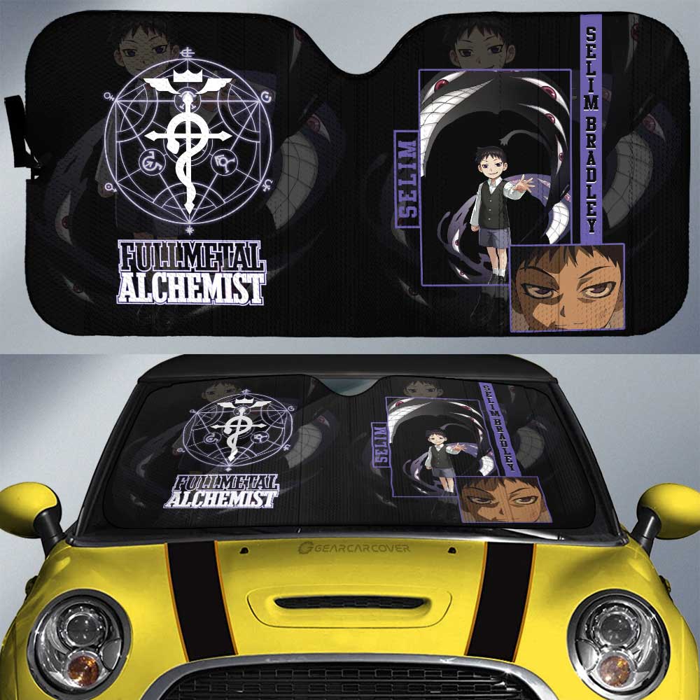 Selim Bradley Car Sunshade Custom Fullmetal Alchemist Anime - Gearcarcover - 1