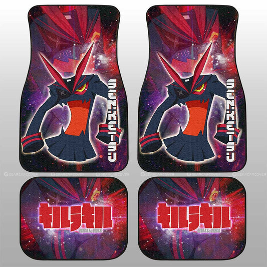 Senketsu Car Floor Mats Custom Characters Kill La Kill Anime Car Accessories - Gearcarcover - 1
