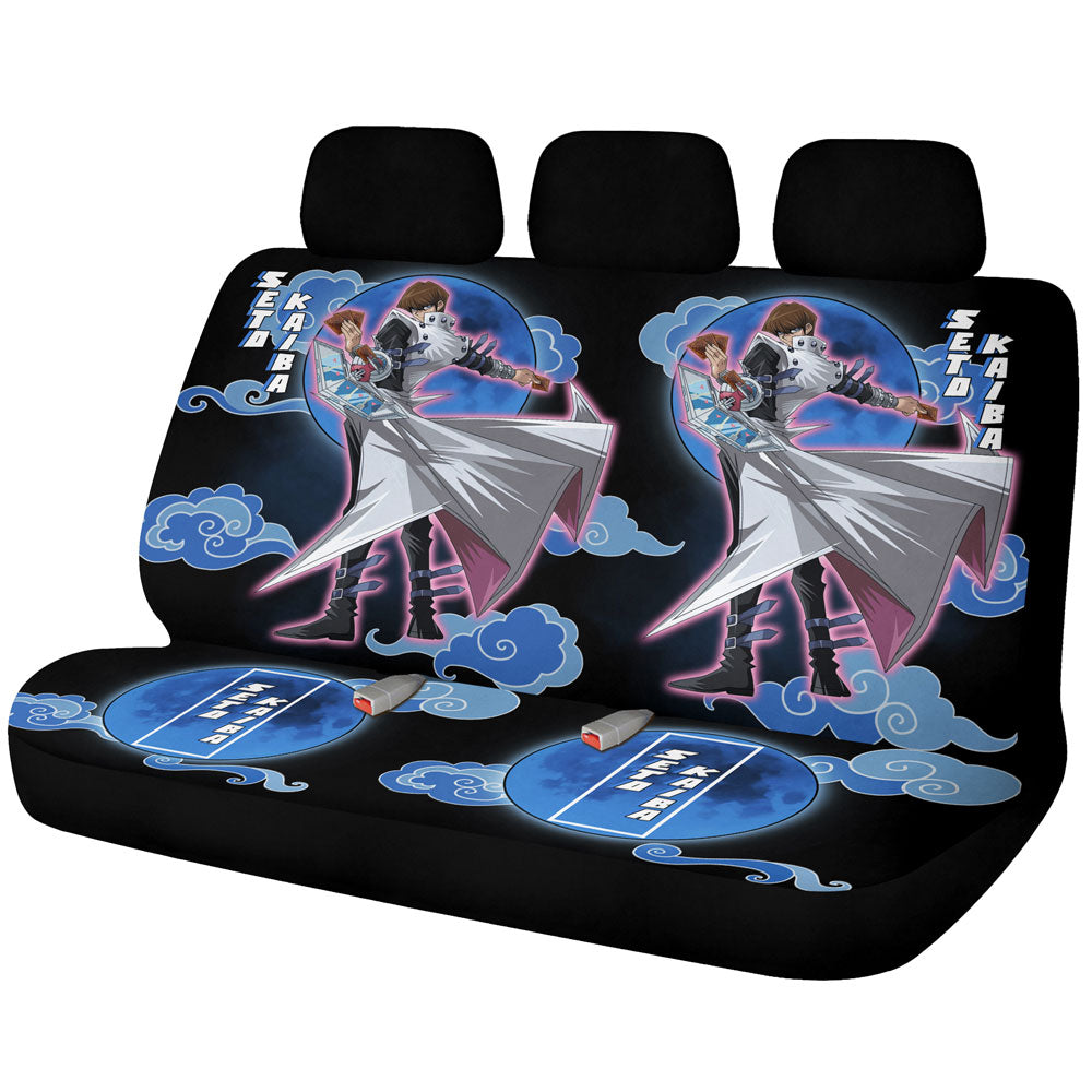 Seto Kaiba Car Back Seat Covers Yu-Gi-Oh! Anime Car Accessories - Gearcarcover - 1