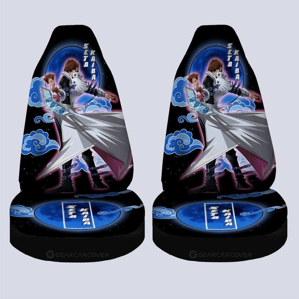 Seto Kaiba Car Seat Covers Custom Yu-Gi-Oh! Anime Car Accessories - Gearcarcover - 4