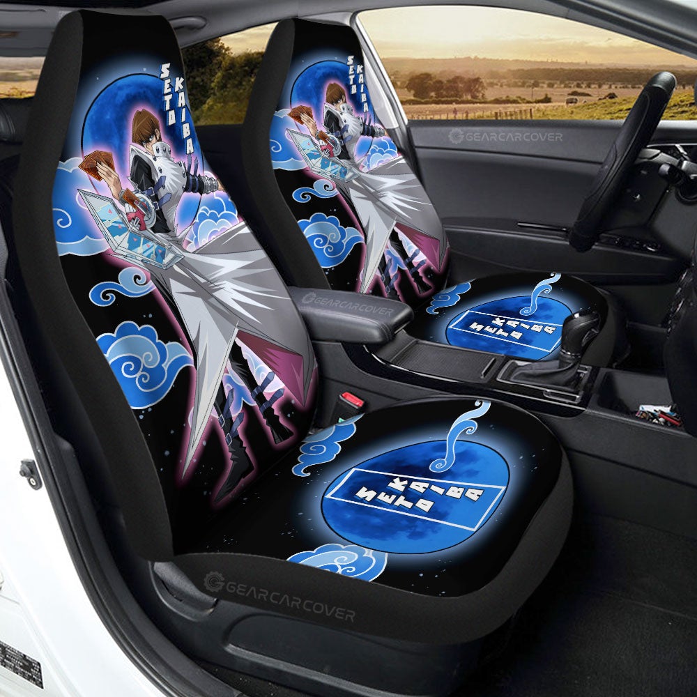 Seto Kaiba Car Seat Covers Custom Yu-Gi-Oh! Anime Car Accessories - Gearcarcover - 1