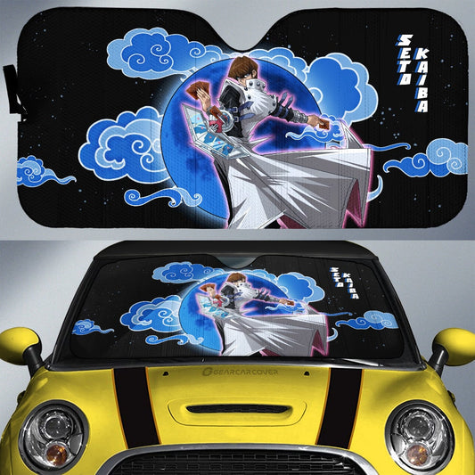 Seto Kaiba Car Sunshade Custom Yu-Gi-Oh! Anime Car Accessories - Gearcarcover - 1