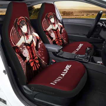 Sexy Girl Kurumi Tokisaki Car Seat Covers Custom Date A Live Car Accessories - Gearcarcover - 1