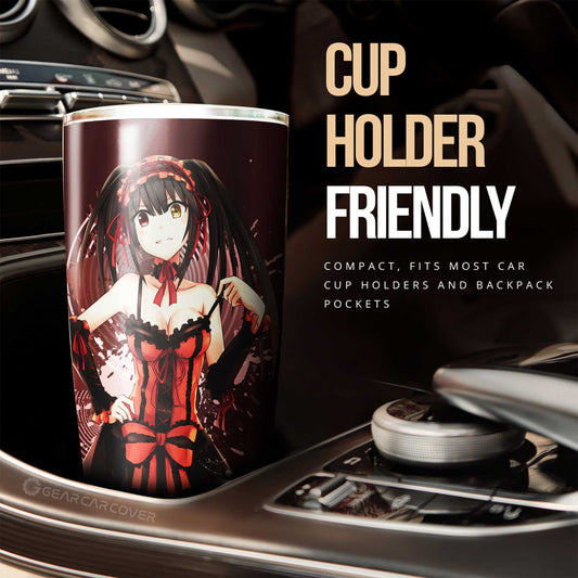 Sexy Girl Kurumi Tokisaki Tumbler Cup Custom Date A Live Car Accessories - Gearcarcover - 2