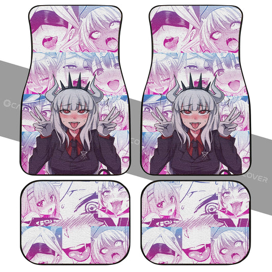 Sexy Lucifer Face Ahegeo Car Floor Mats Custom Car Interior Accessories - Gearcarcover - 2