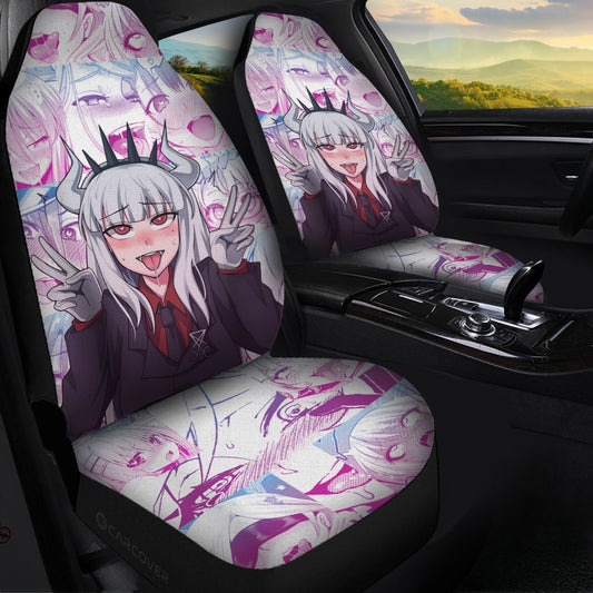 Sexy Lucifer Face Ahegeo Car Seat Covers Custom Car Interior Accessories - Gearcarcover - 1
