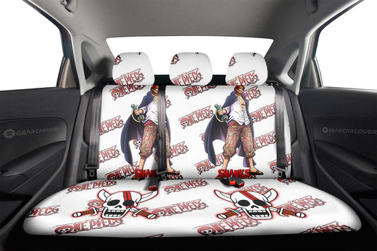 Shanks Car Back Seat Cover Custom One Piece Anime - Gearcarcover - 2