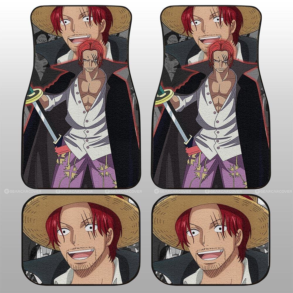 Shanks Car Floor Mats Custom One Piece Anime Car Accessories - Gearcarcover - 2