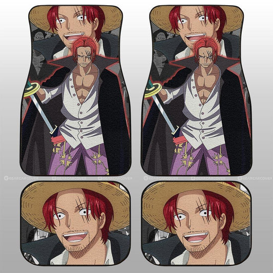 Shanks Car Floor Mats Custom One Piece Anime Car Accessories - Gearcarcover - 2