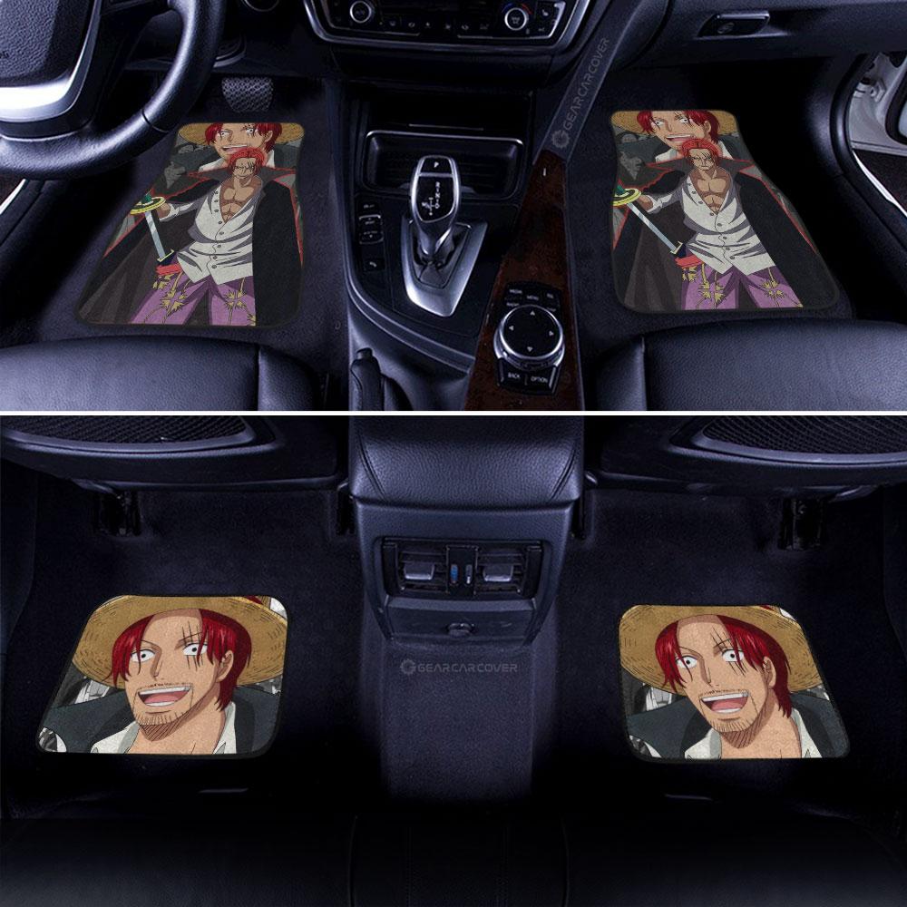 Shanks Car Floor Mats Custom One Piece Anime Car Accessories - Gearcarcover - 3