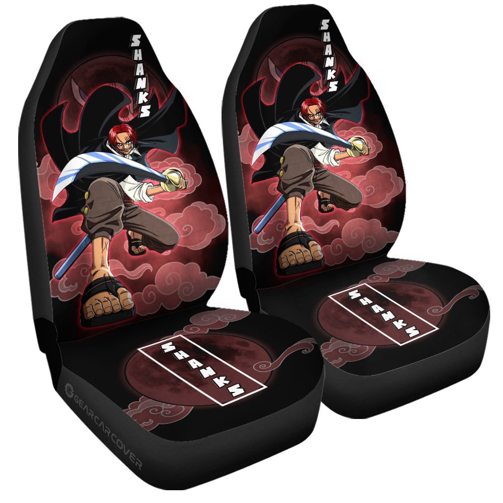 Shanks Car Seat Covers Custom For One Piece Anime Fans - Gearcarcover - 3