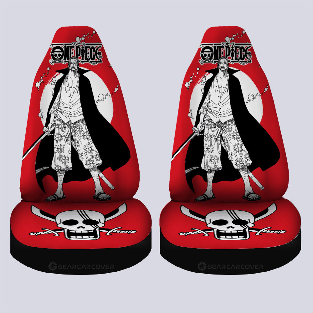 Shanks Car Seat Covers Custom One Piece Anime Car Accessories - Gearcarcover - 4