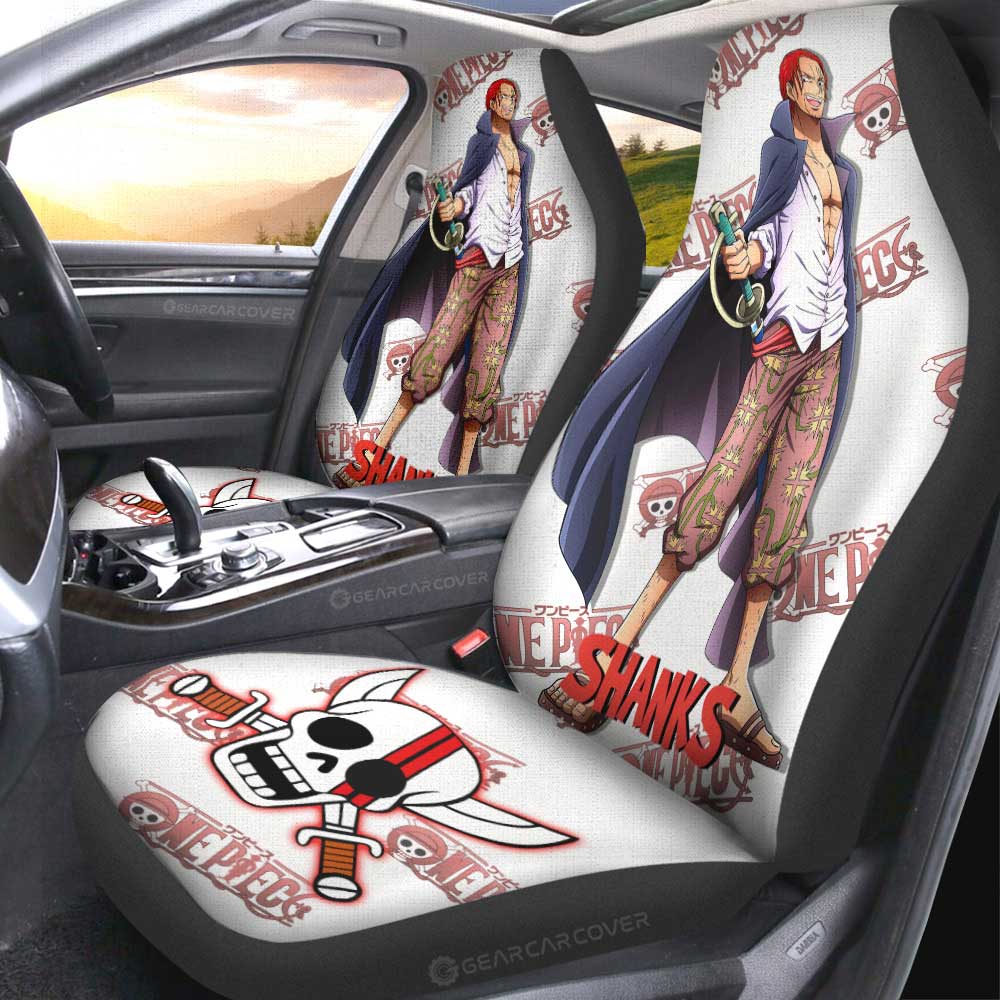 Shanks Car Seat Covers Custom One Piece Anime - Gearcarcover - 2