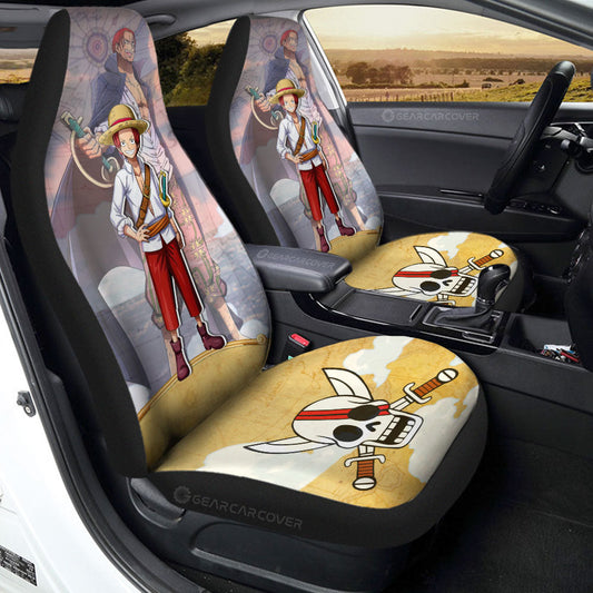 Shanks Car Seat Covers Custom One Piece Map Anime Car Accessories - Gearcarcover - 1