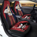 Shanks Film Red Car Seat Covers Custom One Piece Anime Car Accessories - Gearcarcover - 2