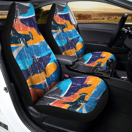 Shark Car Seat Covers Custom Car Accessories Gift Idea - Gearcarcover - 2