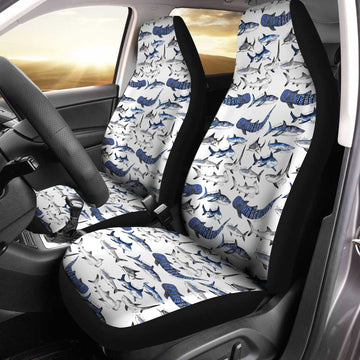 Sharks Car Seat Covers Custom Pattern Car Accessories - Gearcarcover - 1