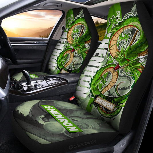 Shenron Car Seat Covers Custom Dragon Ball Anime Car Accessories - Gearcarcover - 2