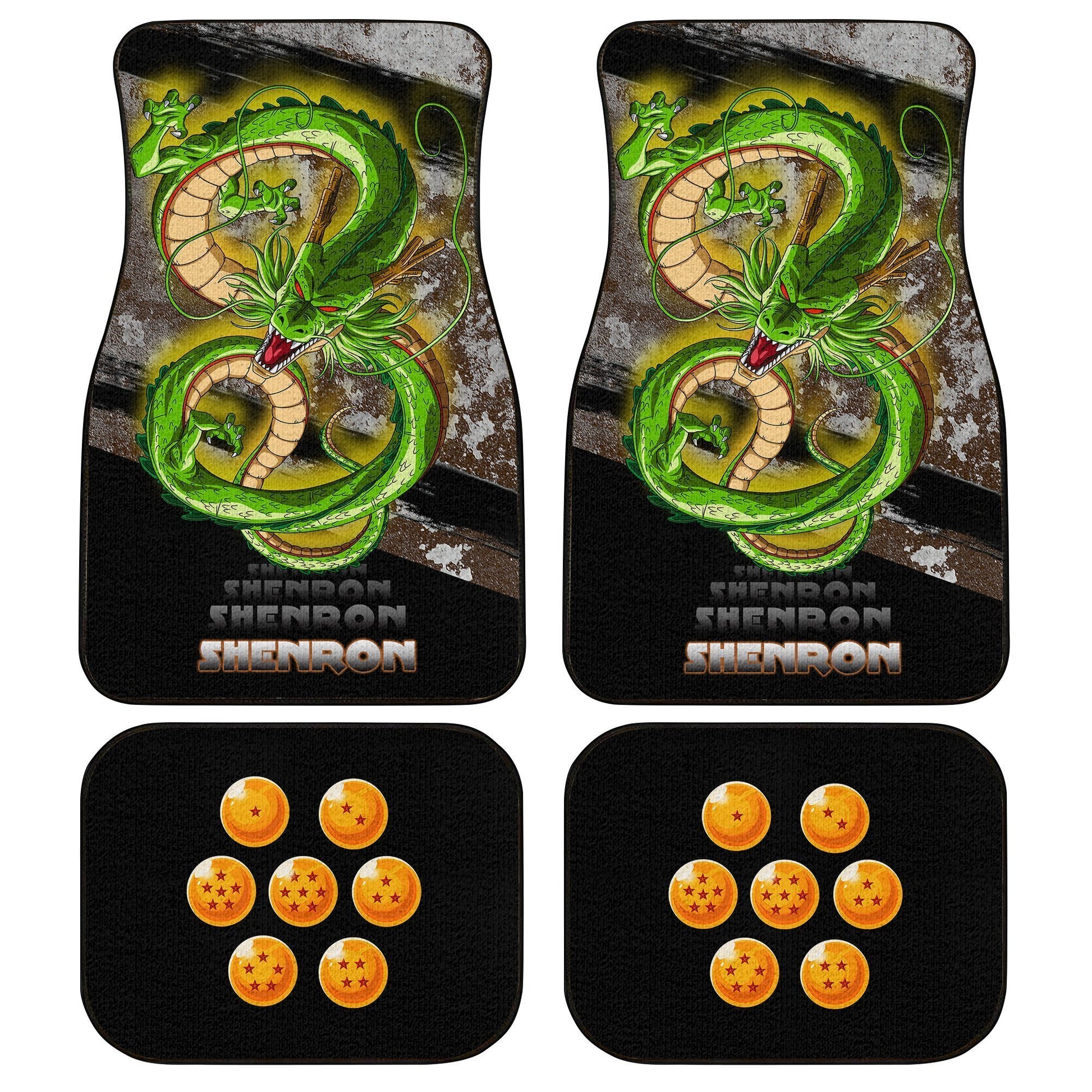 Sheron Car Floor Mats Custom Anime Dragon Ball Car Accessories - Gearcarcover - 1
