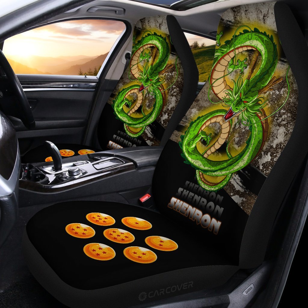Sheron Car Seat Covers Custom Anime Dragon Ball Car Interior Accessories - Gearcarcover - 2
