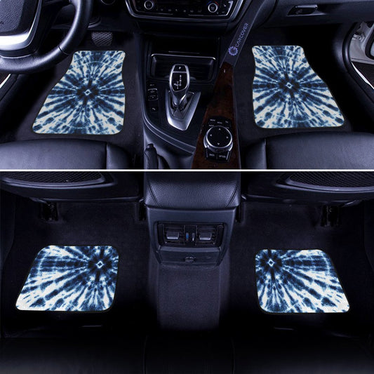 Shibori Tie Dye Car Floor Mats Custom Hippie Car Accessories Gifts - Gearcarcover - 2
