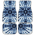 Shibori Tie Dye Car Floor Mats Custom Hippie Car Accessories Gifts - Gearcarcover - 1