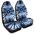 Shibori Tie Dye Car Seat Covers Custom Hippie Car Accessories - Gearcarcover - 3