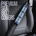 Shibori Tie Dye Seat Belt Covers Custom Hippie Car Accessories Gifts - Gearcarcover - 3